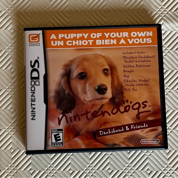 Nintendo DS Nintendogs Dachshund & Friends Game - Picture 1 of 6